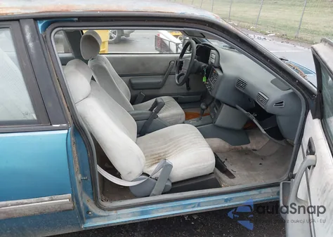 1989 Pontiac Sunbird Le из США, поврежденный, VIN 1G2JB11K2K7632386